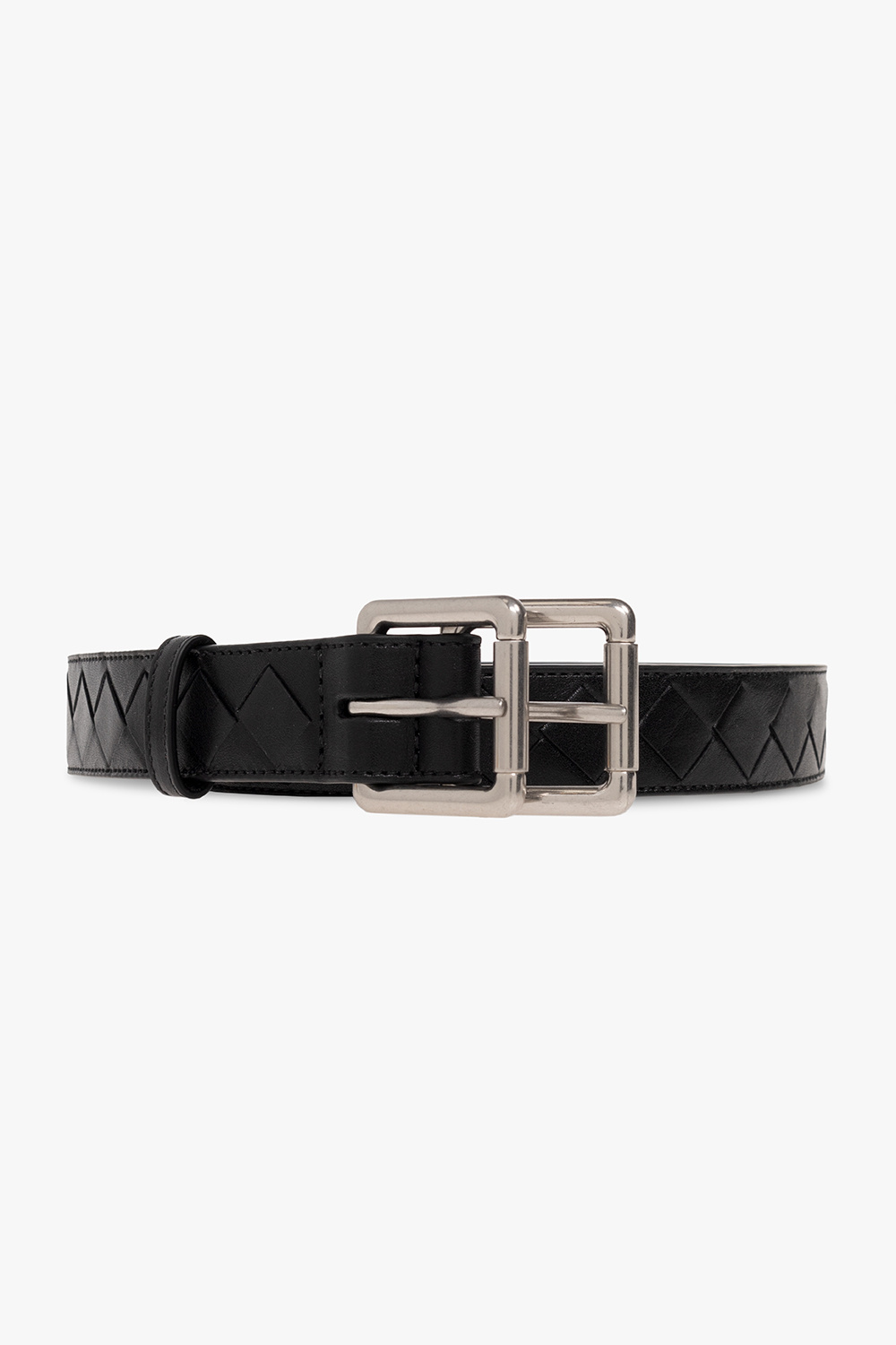 Black Leather belt Bottega Veneta Vitkac Canada